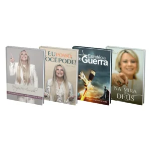 Kit 4 Livros Bispa Virginia Arruda - Loja Virginia Arruda Semijóias e Prata