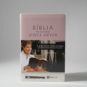 Biblia de Estudo NVI Joyce Meyer Letra Grande Salmao