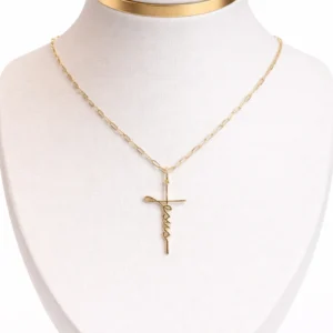 Colar Elos Pingente Jesus
