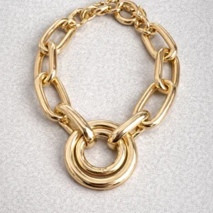 Pulseira Circulos Com Elos