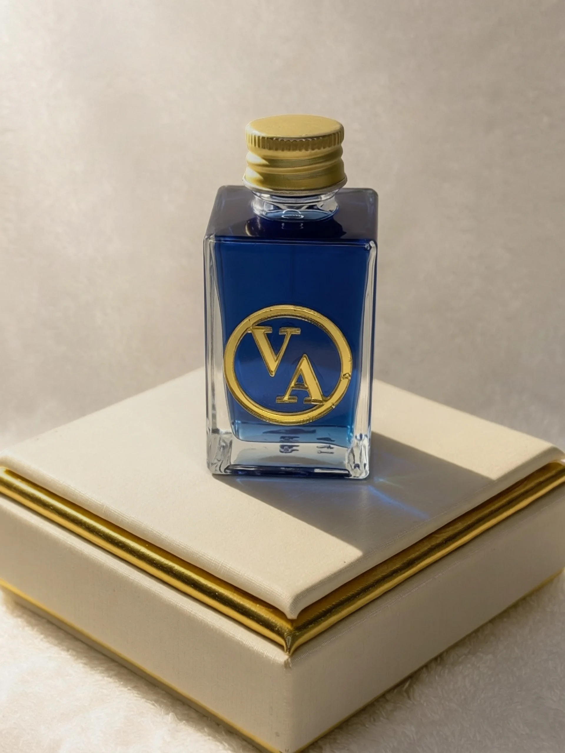 Óleo Unção Azul Intenso Crescimento Espiritual 50ml