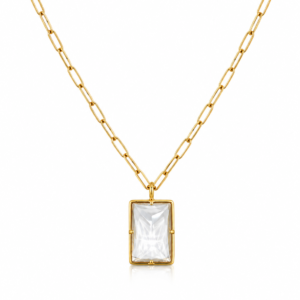 Colar Elegance Estilo Madrepérola Dourado