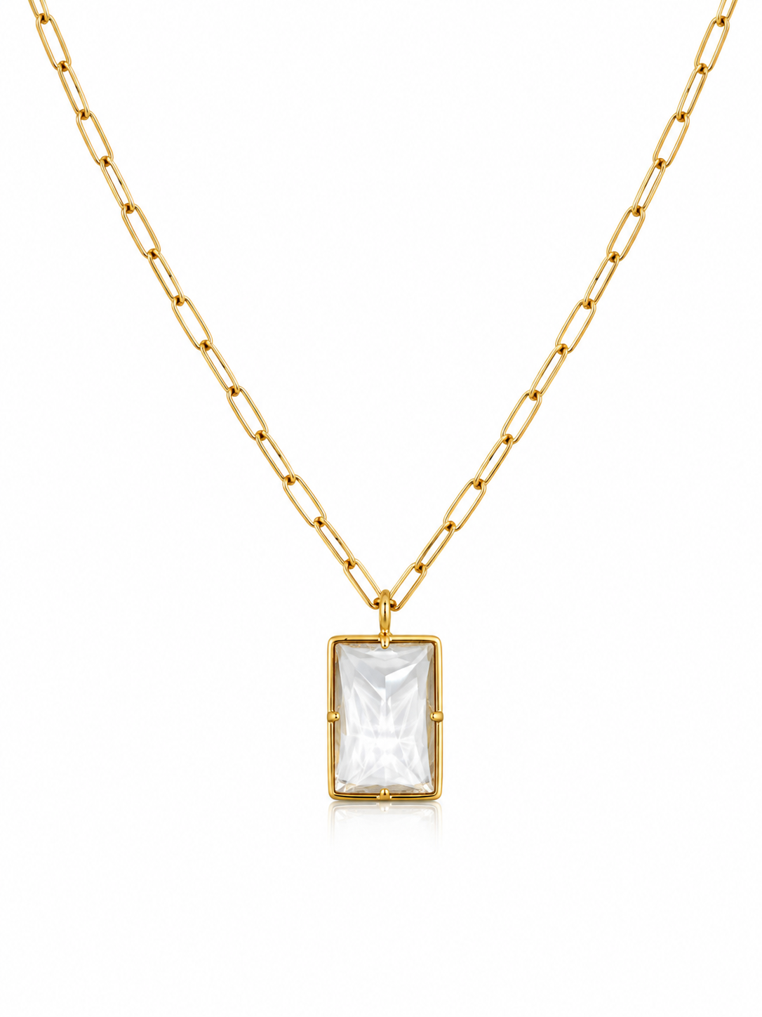 Colar Elegance Estilo Madrepérola Dourado