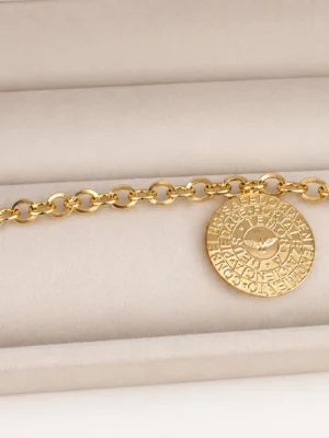 Pulseira Medalha Espirito Santo