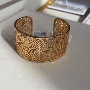 Bracelete Flores Grandes Vazadas