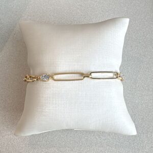 Pulseira Cartier com Duas Zircônias Cristal