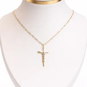 Colar Elos Pingente Jesus
